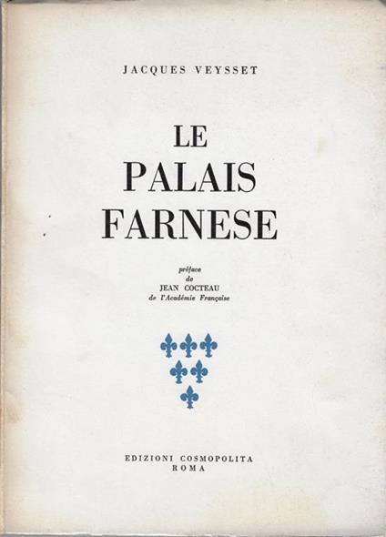 Le palais Farnese - copertina