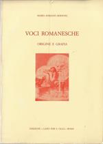 Voci romanesche : origine e grafia