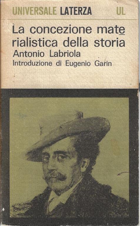 La concezione materialistica della storia - Antonio Labriola - copertina