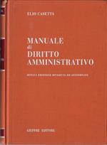 Manuale di diritto amministrativo