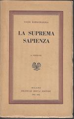 La suprema sapienza : serie di lezioni di Gnani yoga