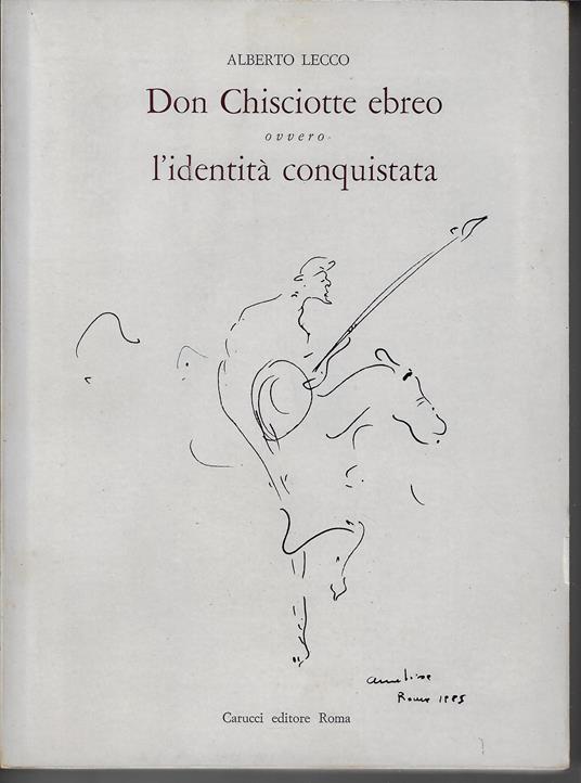 Don Chisciotte ebreo ovvero l'identità conquistata - Alberto Lecco - copertina