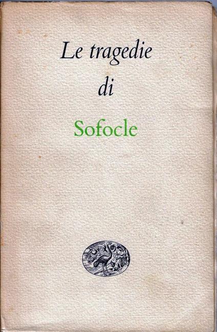 Le tragedie - Sofocle - copertina
