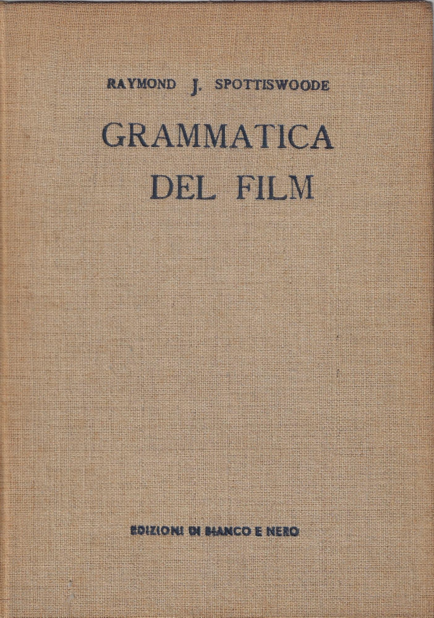 Una grammatica del film