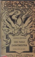 Cosi parlo Zarathustra : un libro per tutti e per nessuno
