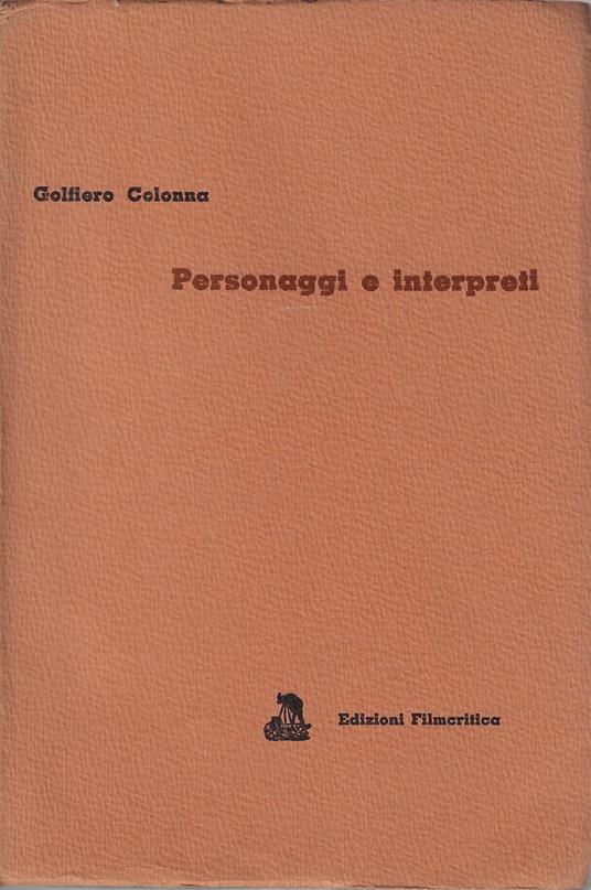Personaggi e interpreti - copertina