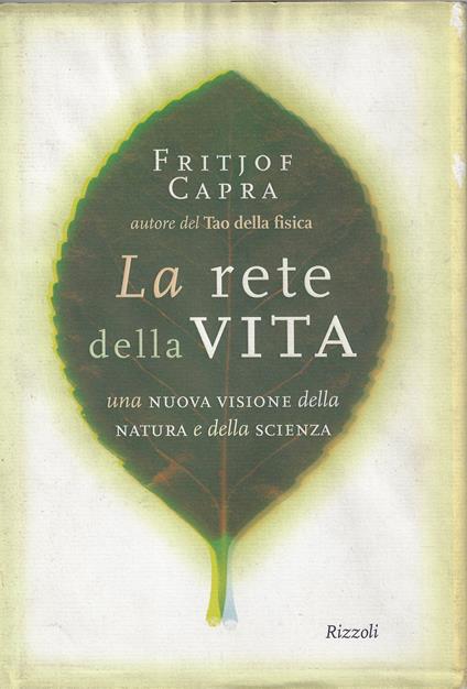 La rete della vita - Fritjof Capra - copertina