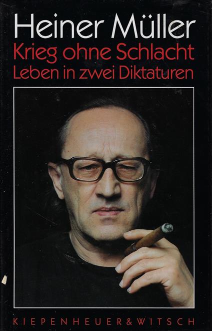 Krieg Ohne Schlacht Leben - H. Muller - copertina