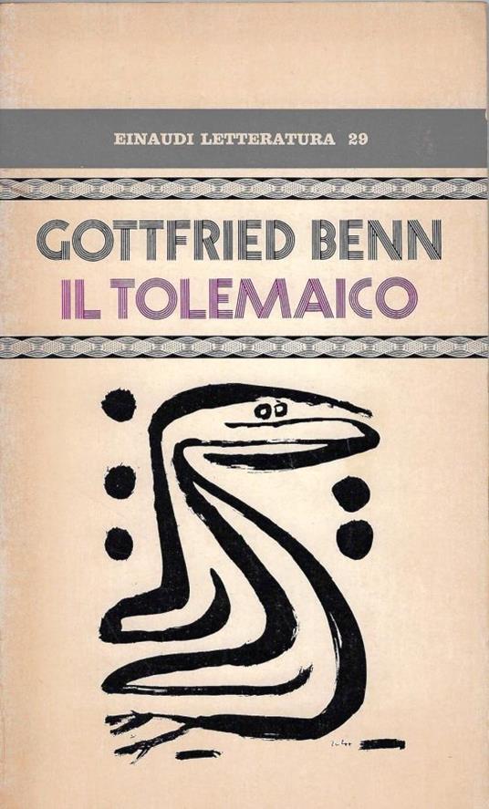 Romanzo del fenotipo e Il tolemaico - Gottfried Benn - copertina