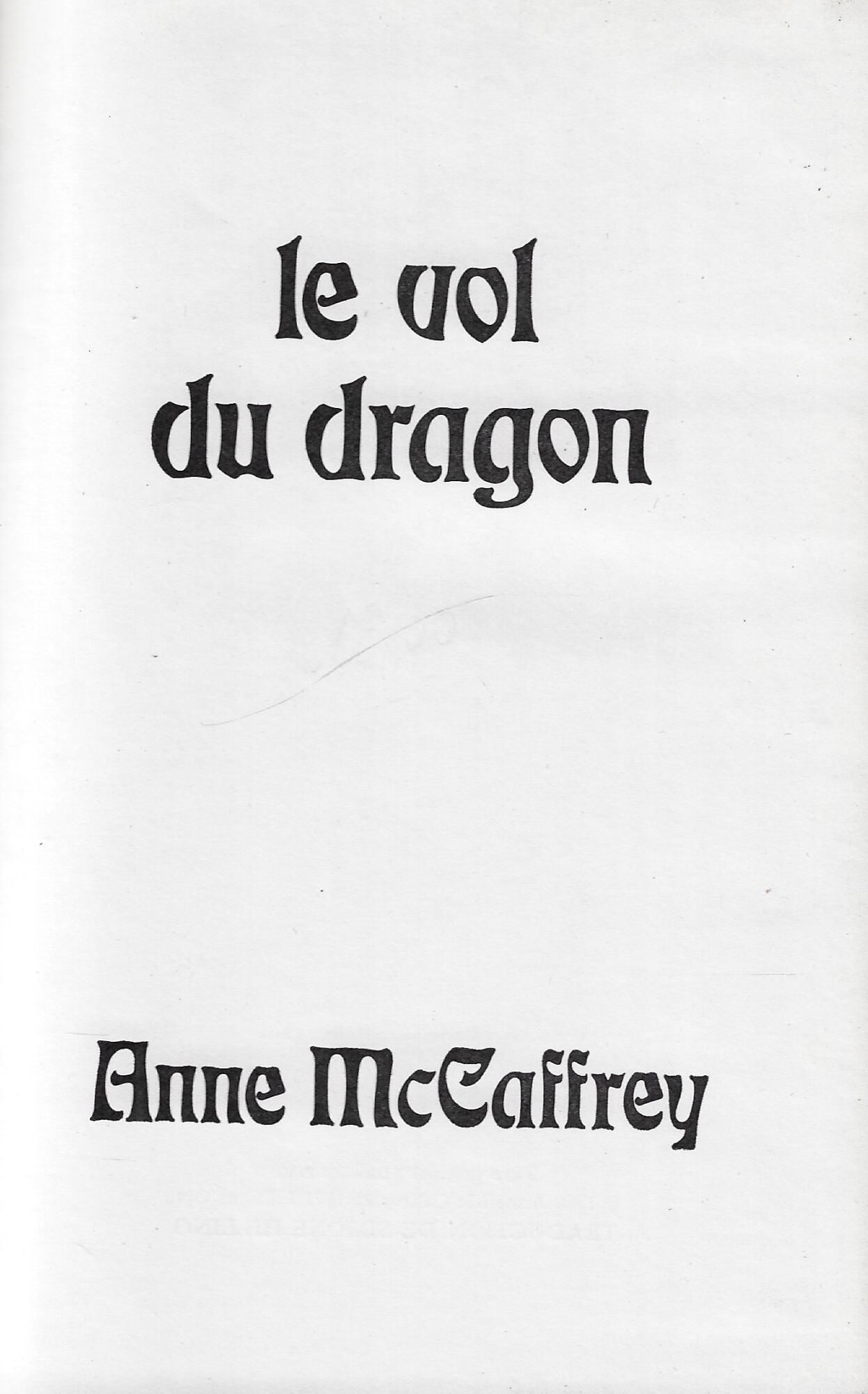 Le vol du dragon