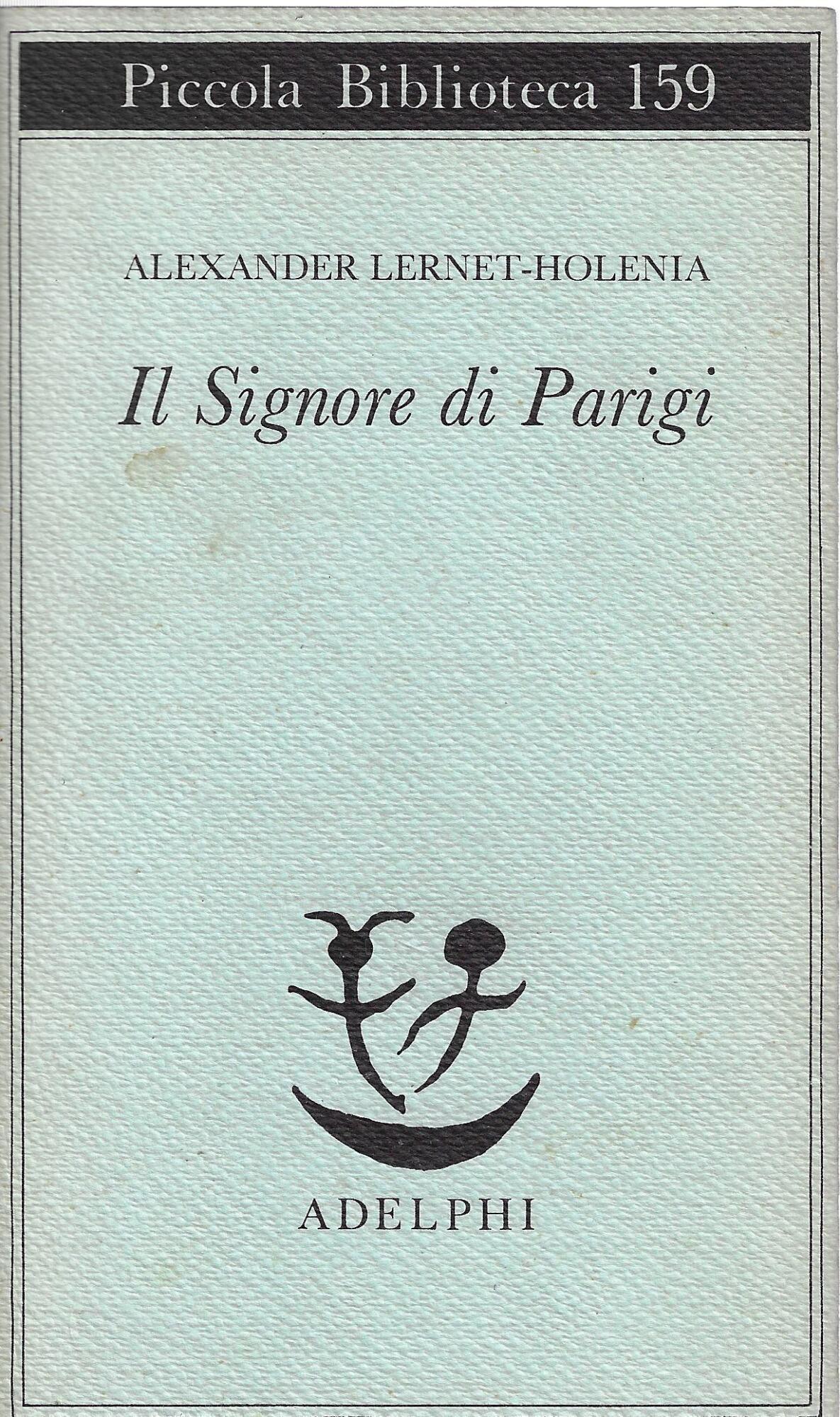 Il Signore di Parigi : racconto