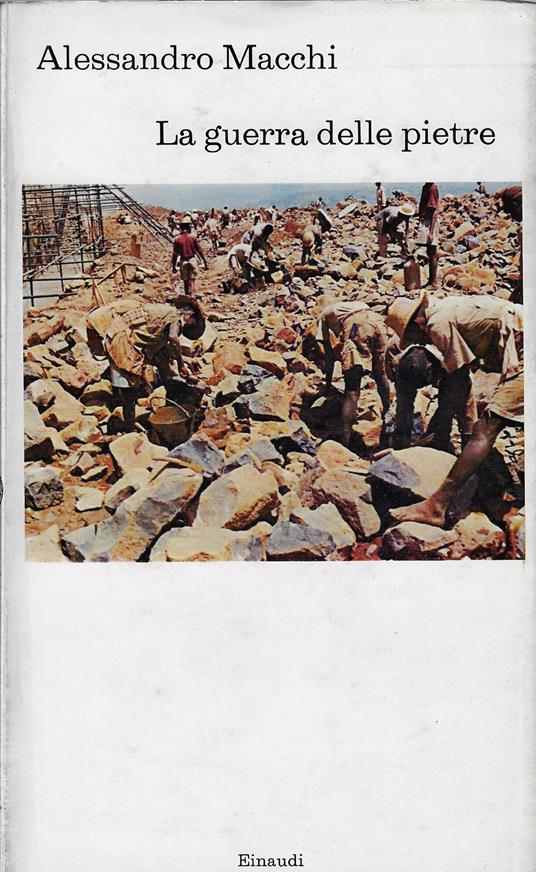 La guerra delle pietre - Alessandro Macchi - copertina