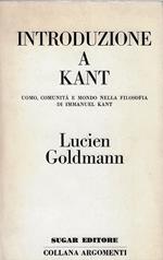 Introduzione a Kant : uomo, comunità e mondo nella filosofia di Immanuel Kant
