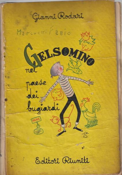 Gelsomino nel paese dei bugiardi - Gianni Rodari - copertina