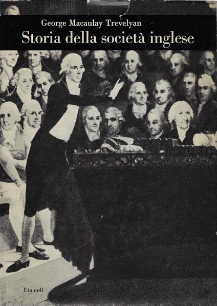 Storia della società inglese - George M. Trevelyan - copertina