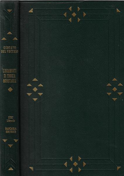 Lineamenti di teoria monetaria - Gustavo Del Vecchio - copertina