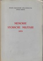 Memorie storiche militari, 1979