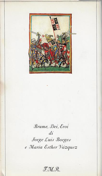 Brume, dei, eroi - Jorge L. Borges - copertina