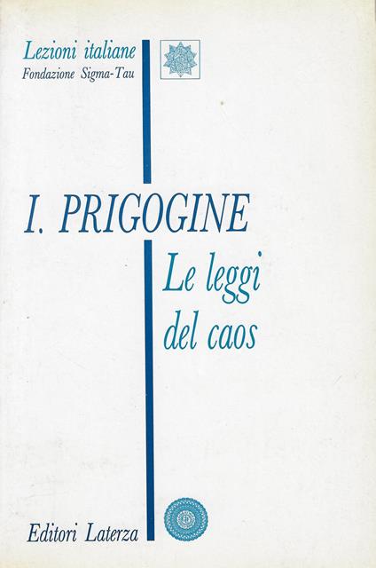 Le leggi del caos - Ilya Prigogine - copertina