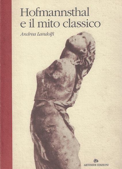 Hofmannsthal e il mito classico - copertina