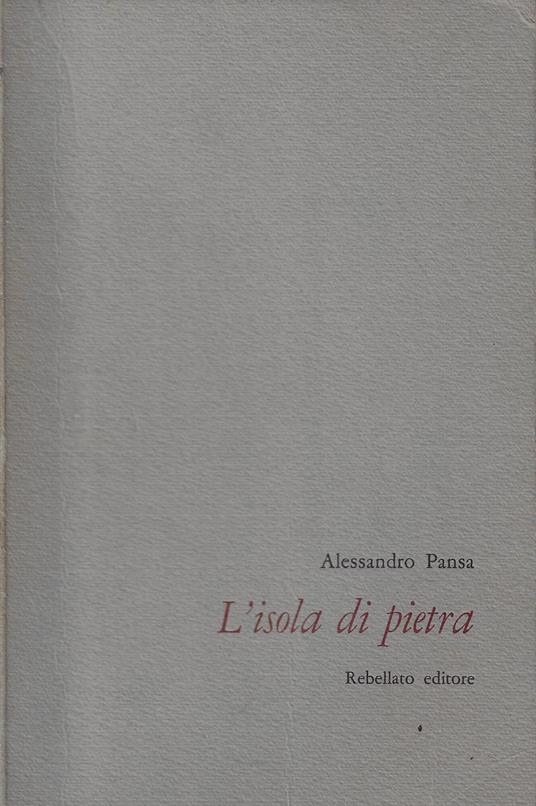 L' isola di pietra - copertina