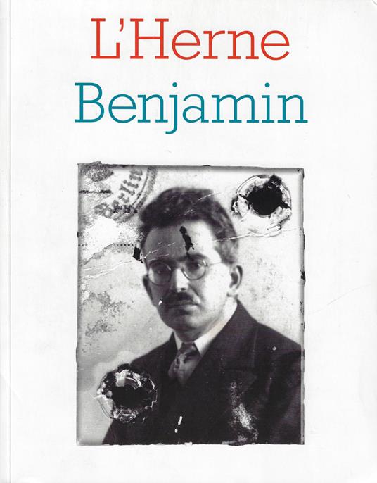 Walter Benjamin - copertina