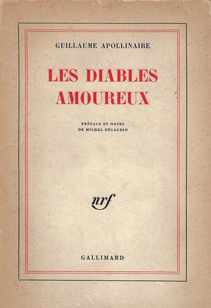 Les diables amoureux - Guillaume Apollinaire - copertina