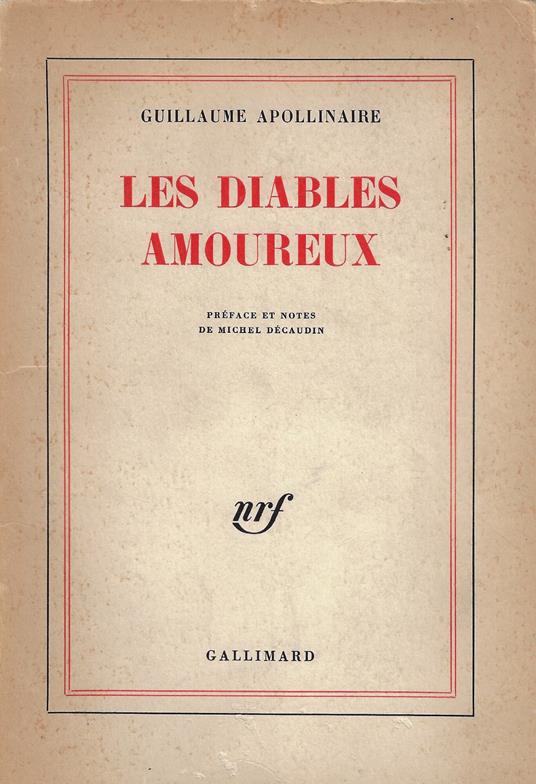 Les diables amoureux - Guillaume Apollinaire - copertina