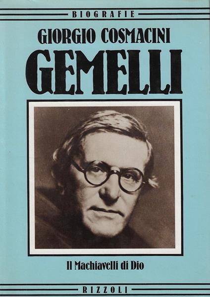 Gemelli - Giorgio Cosmacini - copertina