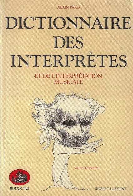 Dictionnaire des interprètes et de l'interprétation musicale au XXe siècle - copertina