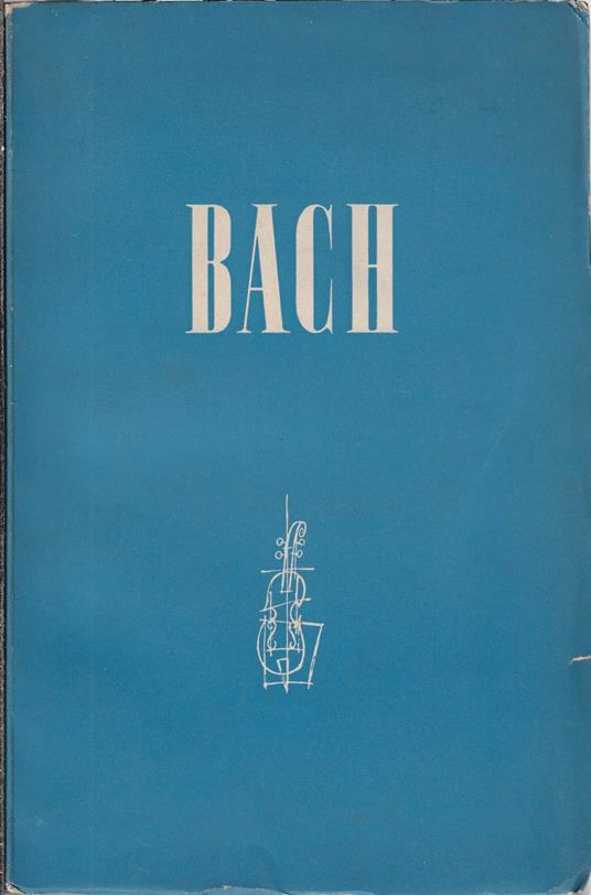 Giovanni Sebastiano Bach - Cesare Valabrega - copertina