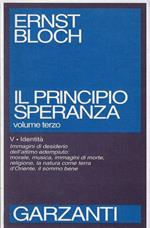 Il principio speranza, volume terzo