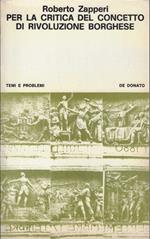 Per la critica del concetto di rivoluzione borghese