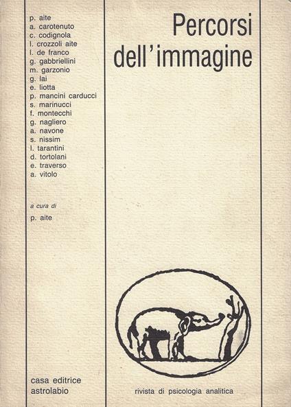 Percorsi dell'immagine. Rivista di psicologia analitica 39/89 - copertina