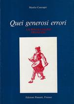 Quei generosi errori : la Rivoluzione francese