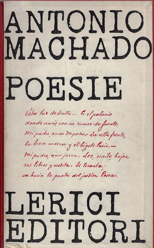 Poesie di Antonio Machado - Antonio Machado - copertina