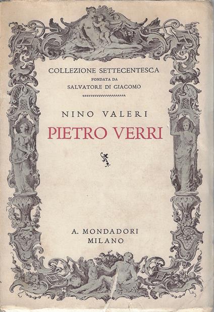 Pietro Verri - Nino Valeri - copertina