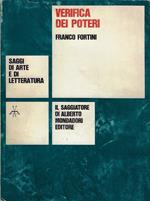 Verifica dei poteri : scritti di critica e di istituzioni letterarie