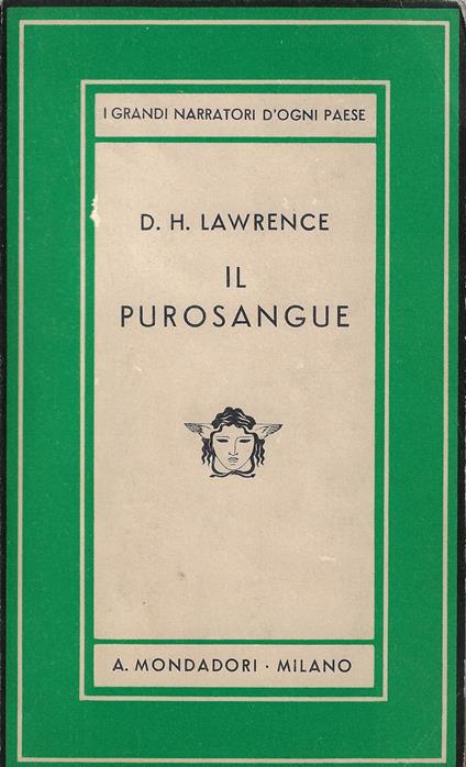 Il purosangue : romanzo - David Herbert Lawrence - copertina