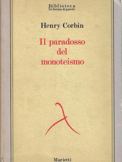 Il paradosso del monoteismo - Henry Corbin - copertina