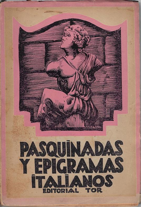 Pasquinadas y epigramas italianos - - copertina