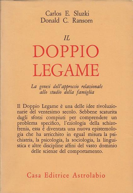 Il doppio legame - copertina