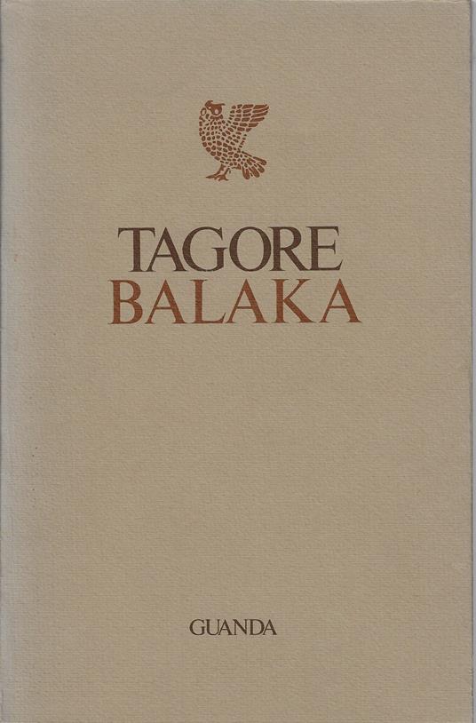 Balaka - Rabindranath Tagore - copertina
