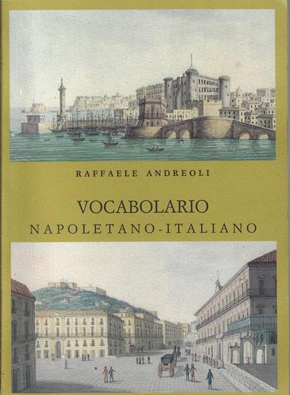 Vocabolario napoletano-italiano - Raffaele Andreoli - copertina