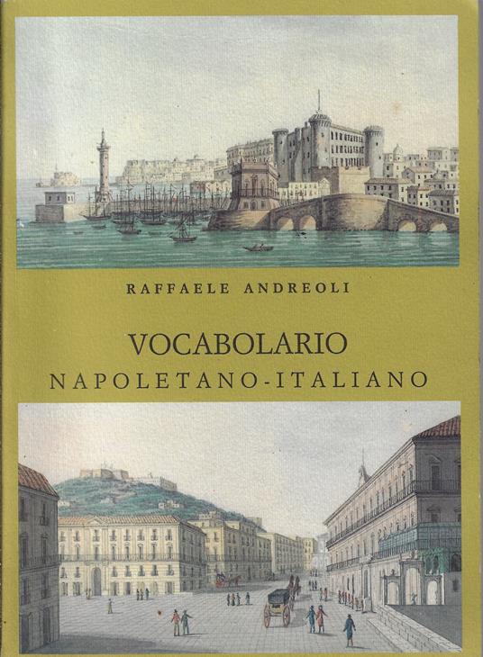 Vocabolario napoletano-italiano - Raffaele Andreoli - copertina