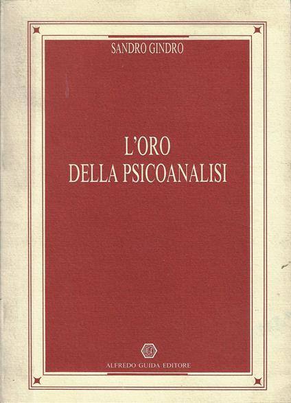 L' oro della psicoanalisi - copertina
