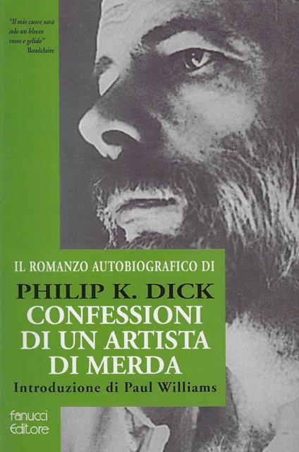 Confessioni di un artista di merda - Philip K. Dick - copertina
