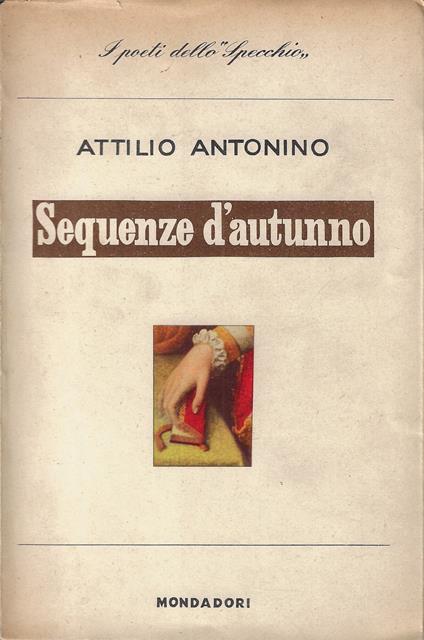 Sequenze d'autunno - Attilio Antonino - copertina