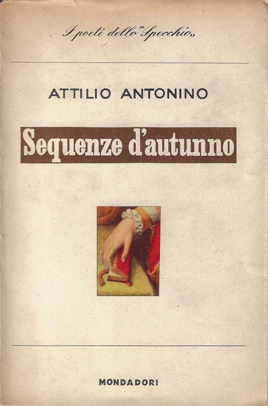 Sequenze d'autunno - Attilio Antonino - copertina