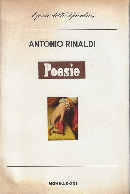 Poesie - Antonio Rinaldi - copertina